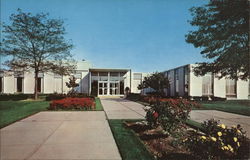City of Warren Minicipal Building Postcard