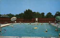 "Galilee" Beautiful, Fully Eqiipped Modern Swimming Pool Riverside, RI Postcard Postcard Postcard