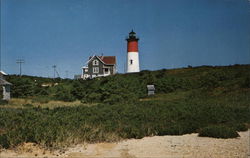 Nauset Light Eastham, MA Postcard Postcard Postcard