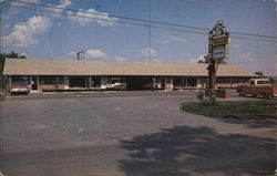 Sandman Motel, Restaurant and Antiques Senatobia, MS Postcard Postcard Postcard