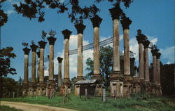 Ruins of Windsor Lorman, MS Postcard Postcard Postcard