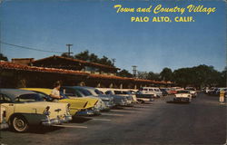 Town and Country Village Postcard