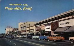 University Avenue Palo Alto, CA Postcard Postcard Postcard