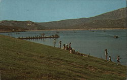 Lake Poway California Postcard Postcard Postcard