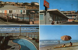 Penn-Fin Motel Postcard