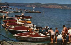 Speed Boat Races Lakeport, CA Postcard Postcard Postcard