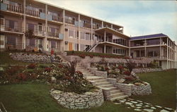 The Beacon Motor Hotel Postcard