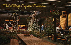 Village Square Gardens Postcard