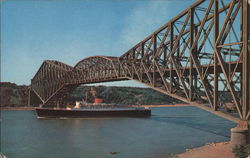 Quebec Bridge Canada Postcard Postcard Postcard