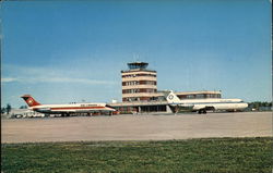 Aerogare Quebec Air Terminal Ancienne-Lorette, QC Canada Postcard Postcard Postcard