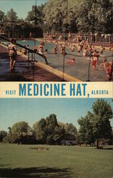 Rotary Park Medicine Hat, AB Canada Alberta Postcard Postcard Postcard