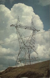 Electrical Tower Postcard