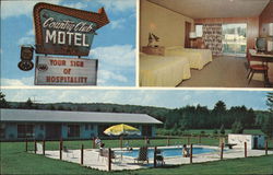 Country Club Motel Old Forge, NY Postcard Postcard Postcard