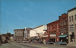 Main Street Malone, NY Postcard Postcard Postcard