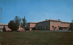 Exterior of the Administration Building Postcard