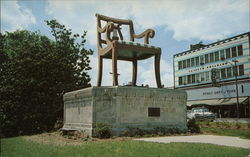 World's Largest Chair Thomasville, NC Postcard Postcard Postcard