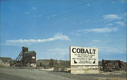 Highway Entrance Sign Cobalt, ON Canada Ontario Postcard Postcard Postcard
