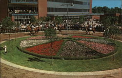 Hazel Park Race Course Michigan Postcard Postcard Postcard