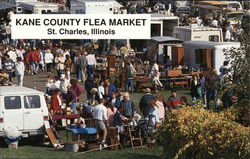 Kane County Flea Market St. Charles, IL Postcard Postcard Postcard