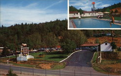 Gold Trail Motor Lodge Postcard
