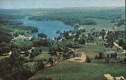 Aerial View Postcard