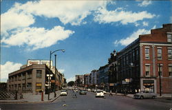 East MAin Street Lockport, NY Postcard Postcard Postcard