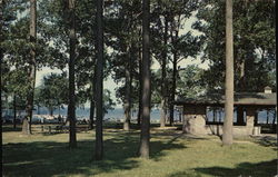 Point Gratiot Park Postcard