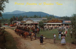 Prairie Junction at Frontier Town Postcard