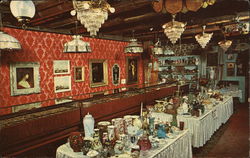 Frances Antique Shop Warrensburg, NY Postcard