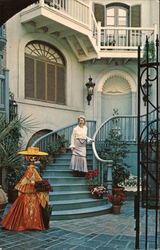 Le Grand Courtyard Postcard