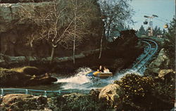 Bobsled Run - Disneyland Postcard