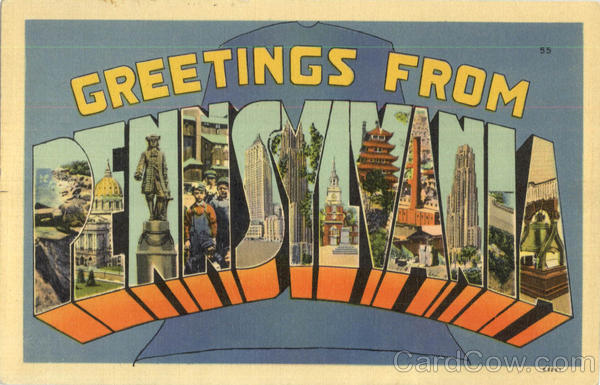 Greetings From Pennsylvania