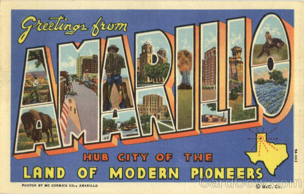 Greetings From Amarillo Texas