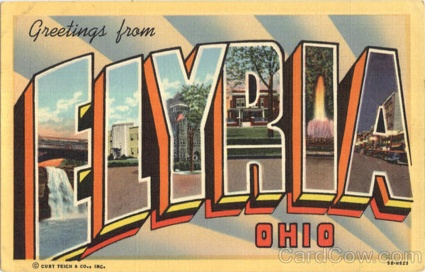 Greetings From Elyria Ohio