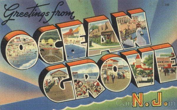 Greetings From Ocean Grove New Jersey