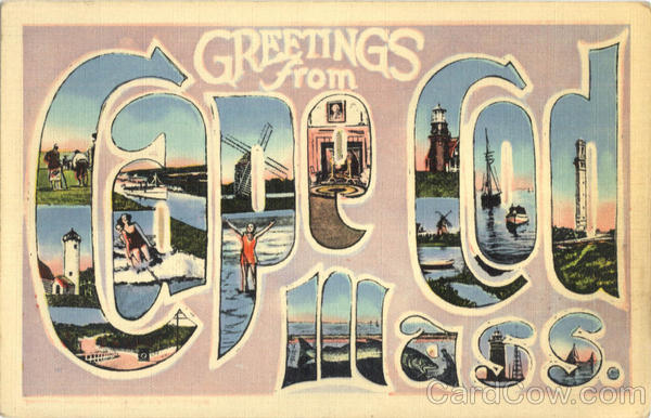 Greetings From Cape Cod Massachusetts