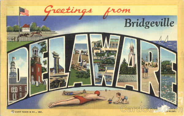 Greetings From Delaware Bridgeville