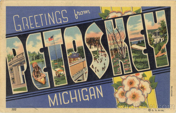 Greetings From Petoskey Michigan