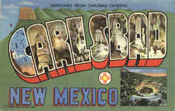 Greetings From Carlsbad Caverns Postcard