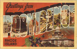 Greetings From Providence Rhode Island Postcard Postcard