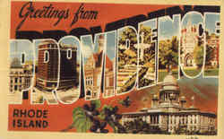 Greetings From Providence Rhode Island Postcard Postcard