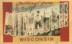 Greetings From Milwaukee Wisconsin Postcard Postcard