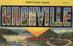Greetings From Knoxville Tennessee Postcard Postcard