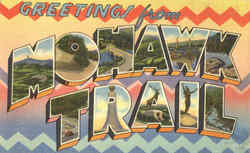 Greetings From Mohawk Trail Massachusetts Postcard Postcard