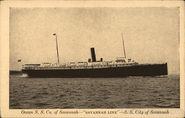 Savannah Line - S.S. City of Savannah Cruise Ships