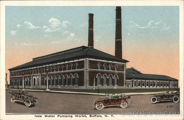 New Water Pumping Works Buffalo New York