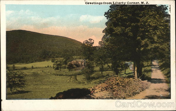 Greetings from Liberty Corner New Jersey