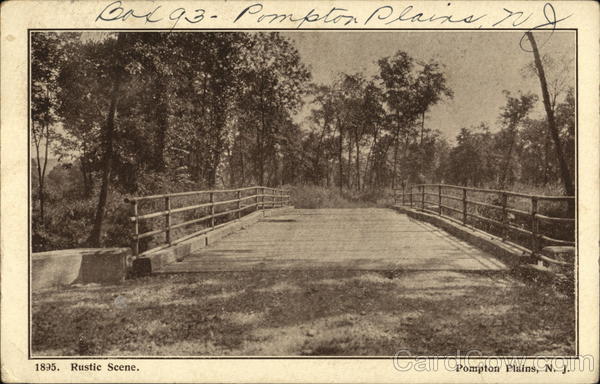 Rustic Scene Pompton Plains New Jersey