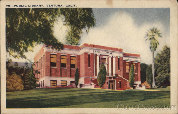 Public Library Building Ventura California