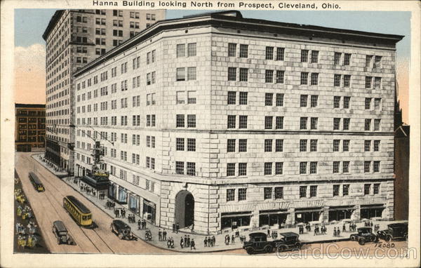 Hanna Building Looking North from Prospect Cleveland Ohio